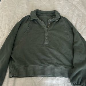 Aerie quarter snap jacket